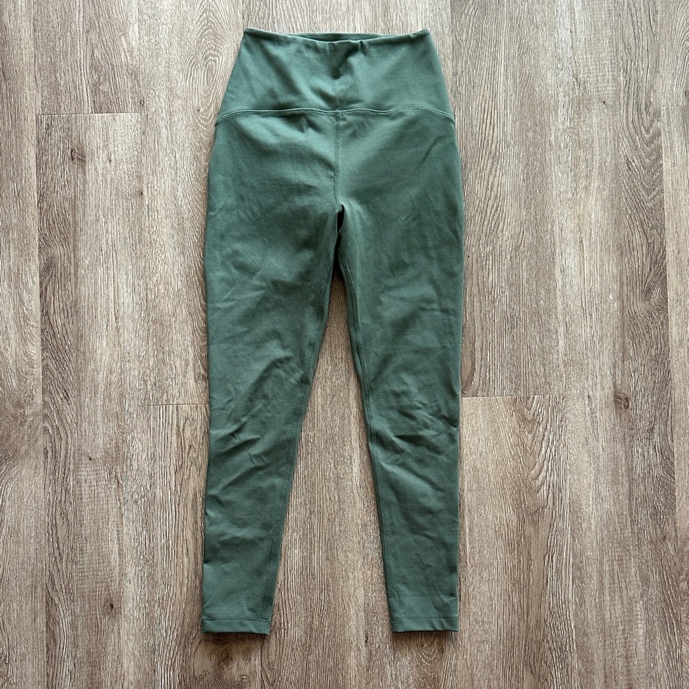 Beyond Yoga Power Beyond Strive High Waist Midi Leggings Dark Green Small